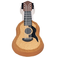 Acoustic Guitar Cake 2 kg